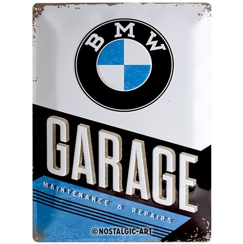 tin-sign-30x40-bmw-garage