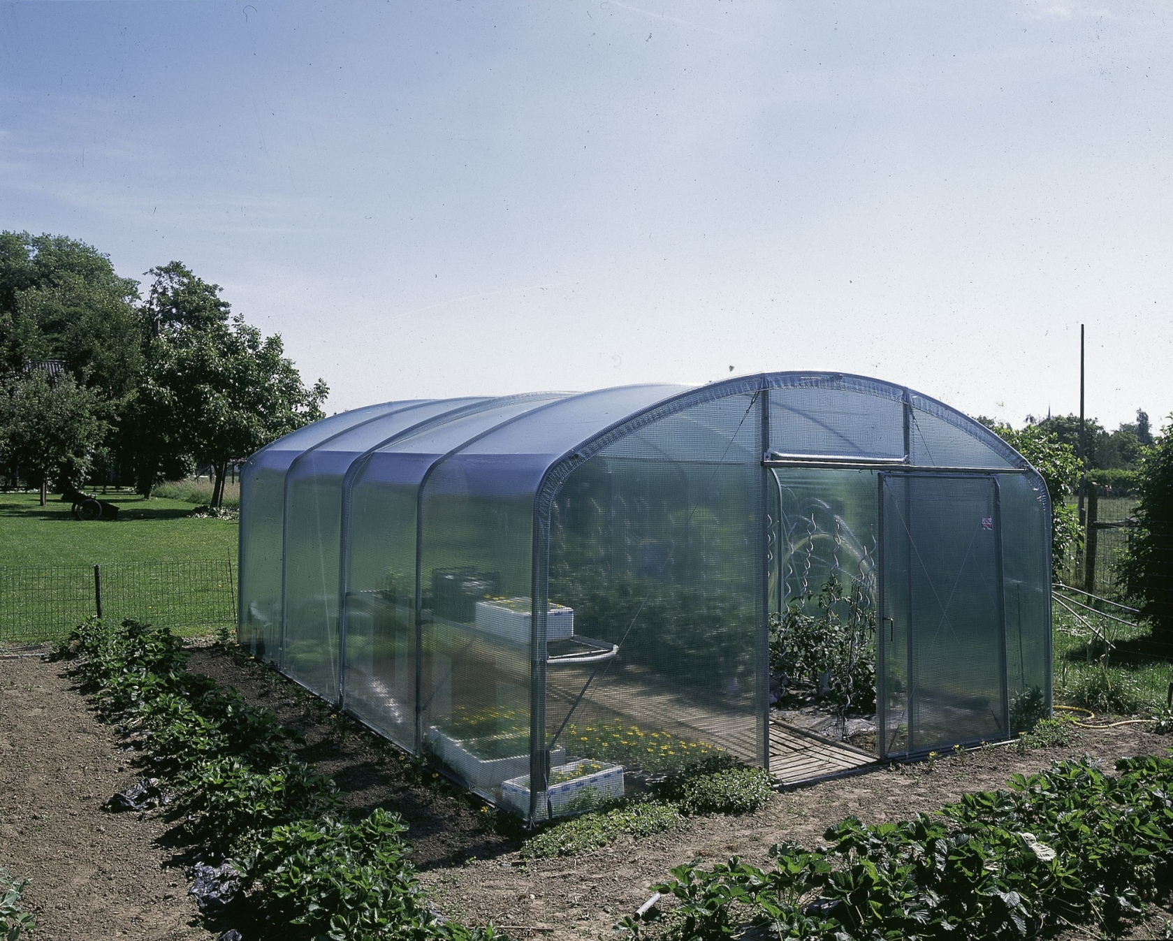 Serre tunnel Filclair Elegant - 4,20 x 6,00 m - 25,2 m²