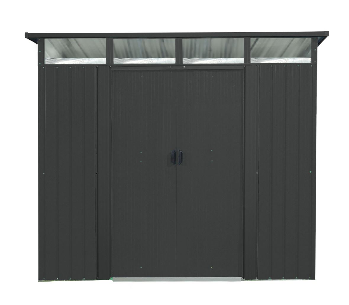 Tuinberging-Lubeck-86-antraciet-matt-Tuinberging-metaal-B181-x-L224-x-H203-cm