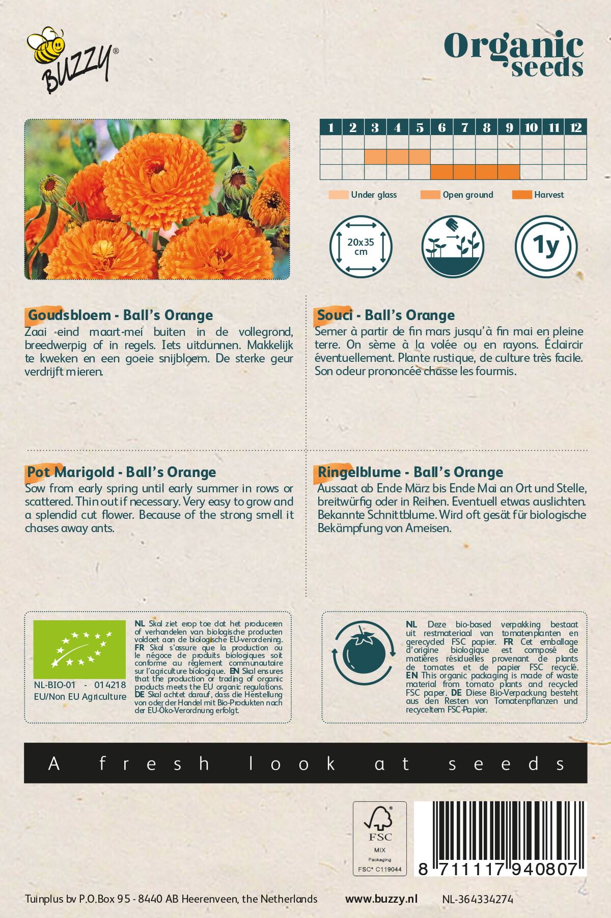 Buzzy-Organic-Calendula-Goudsbloem-Balls-Orange-BIO-