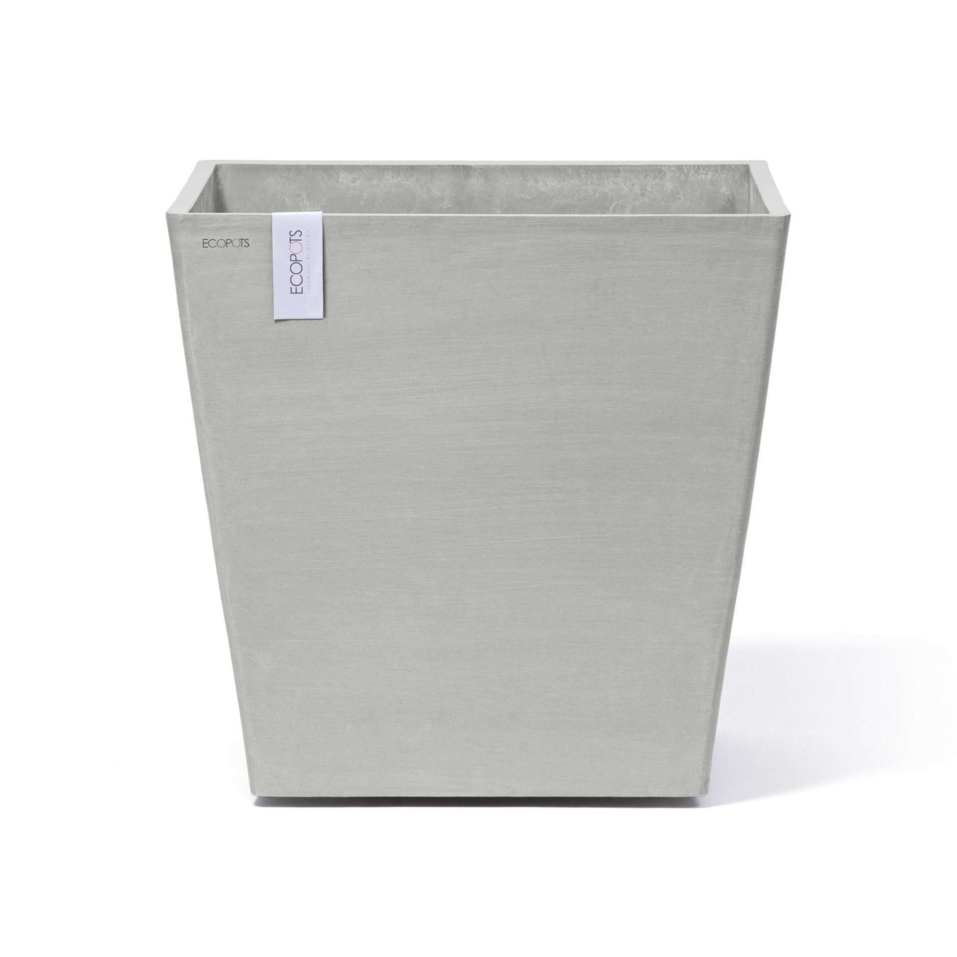 Ecopots-rotterdam-wheels-white-grey-LBH-50x50x50-cm-incl-waterreservoir-2-wielstops