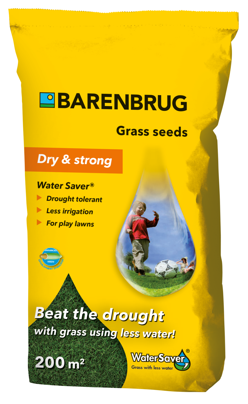 Barenbrug graszaad Water Saver - Bestand tegen langdurige droogte - 5kg tot 200m²