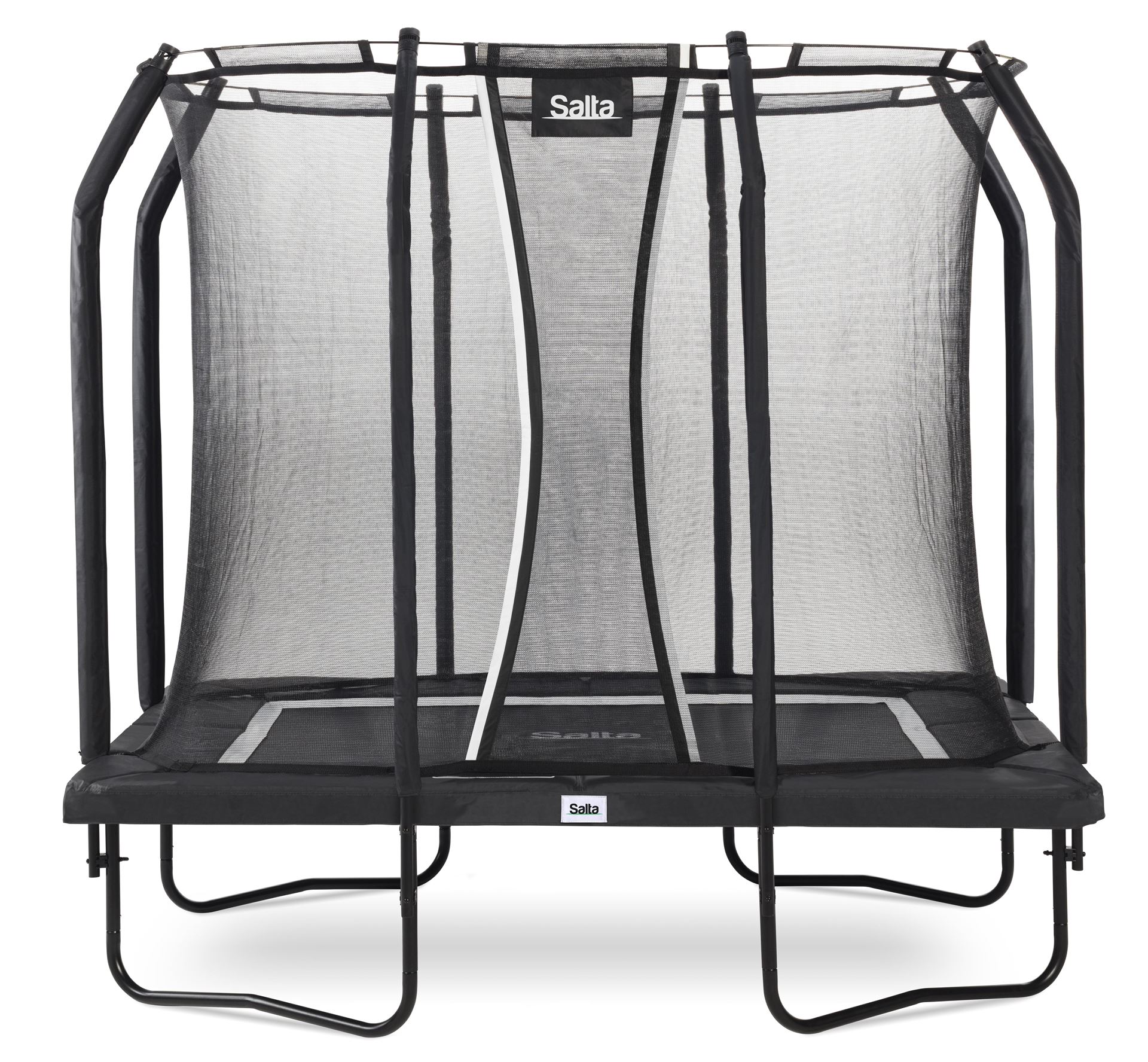Salta Premium Black Edition trampoline - 214x153cm - Rechthoekig zwart