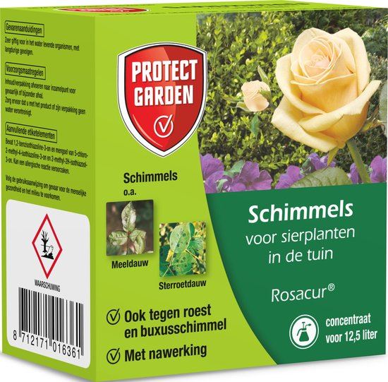 Rosacur concentraat 50ml - tegen schimmels op rozen, sierplanten en buxus