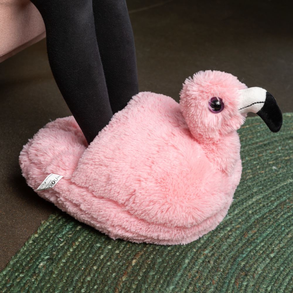 Slipper-cozy-Noxxiez-flamingo