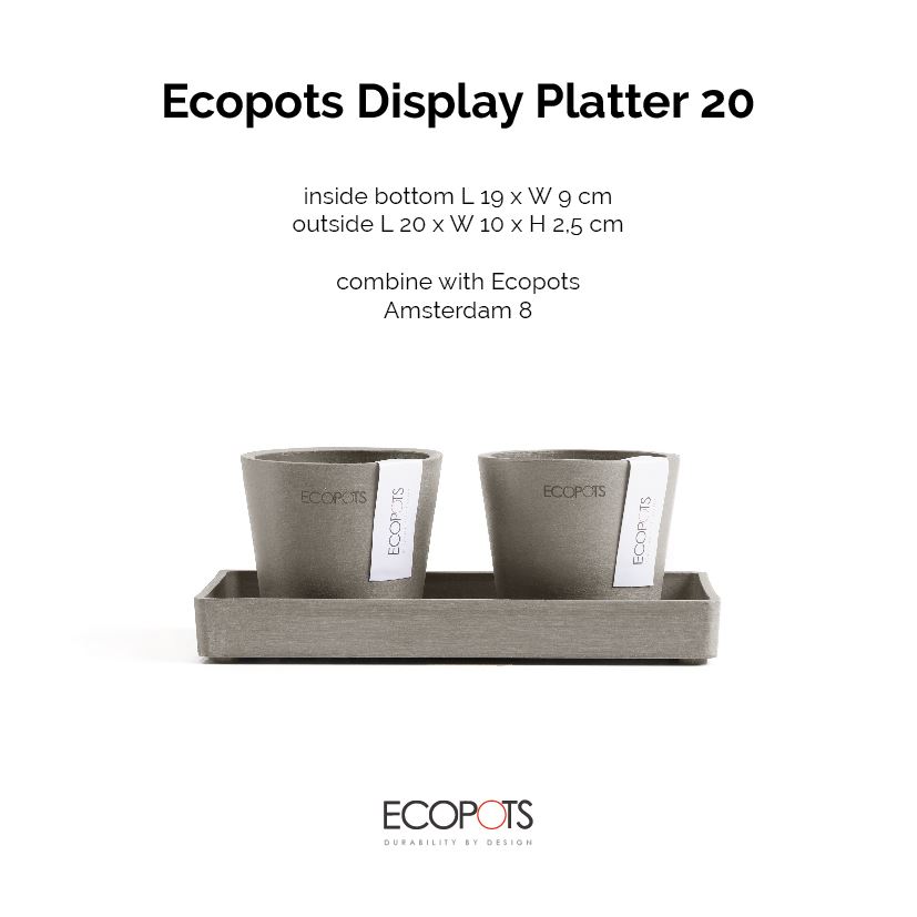 Ecopots-display-platter-taupe-20-LBH-20x10x2-5-cm