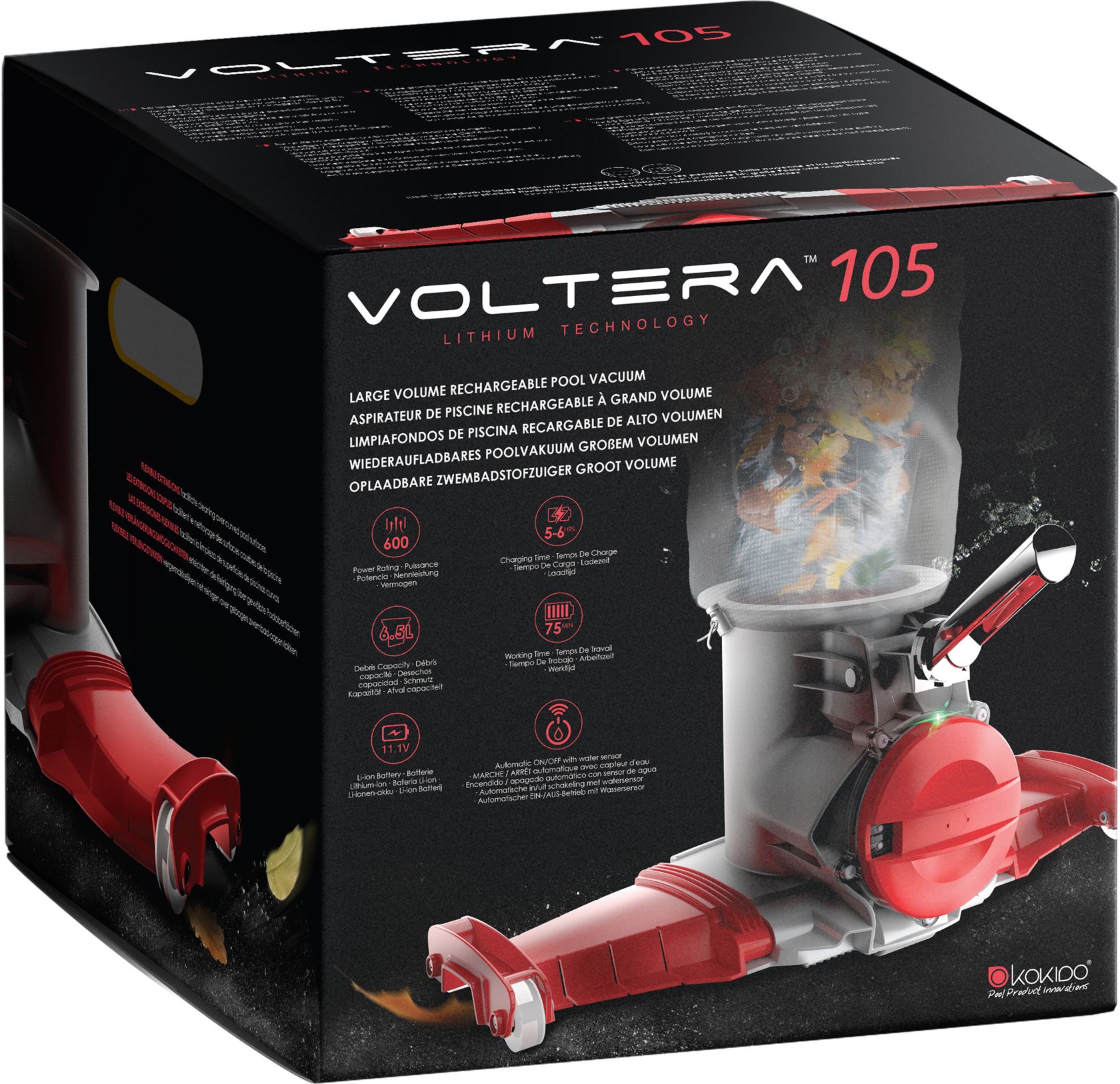 VOLTERA-105-Heavy-duty-Rechargeable-Pool-Vacuum