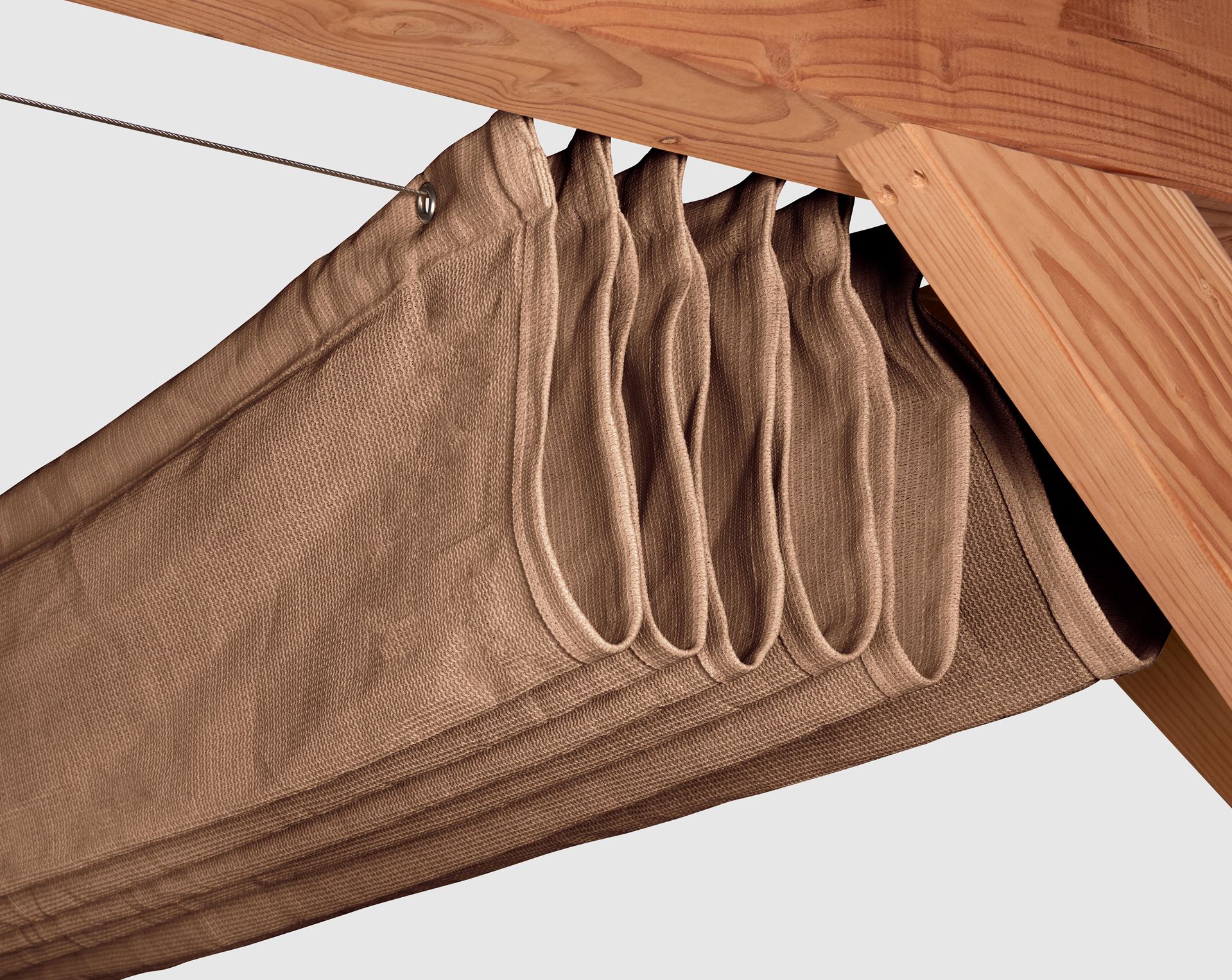 Platinum-Sun-Shade-Harmonica-Schaduwdoek-B200xL400-Kleur-Zandkleur
