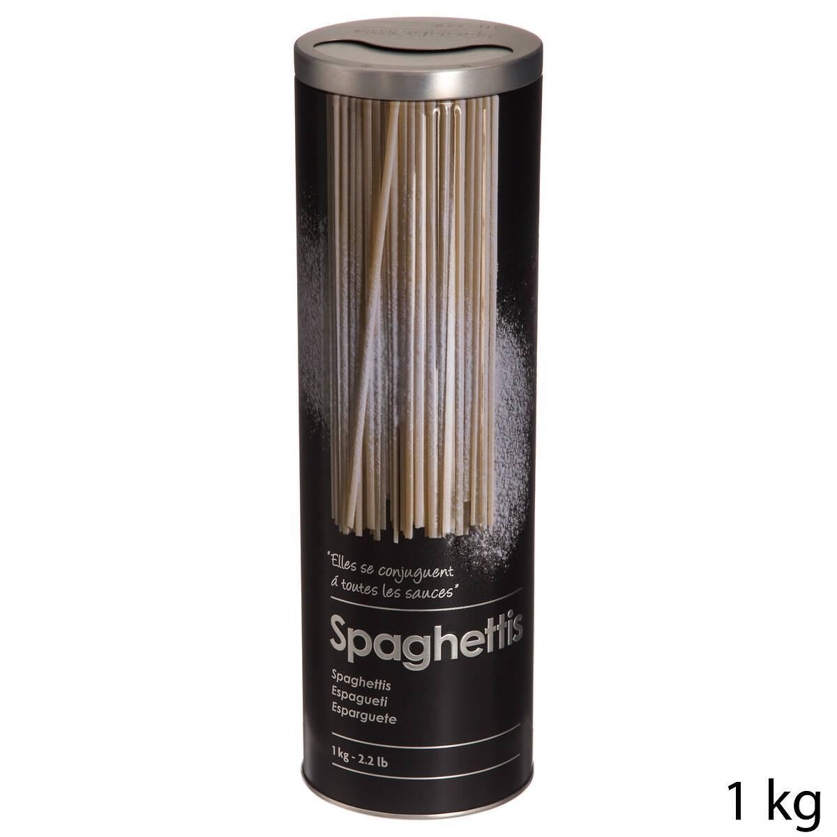 Spaghetti-doos-zwart