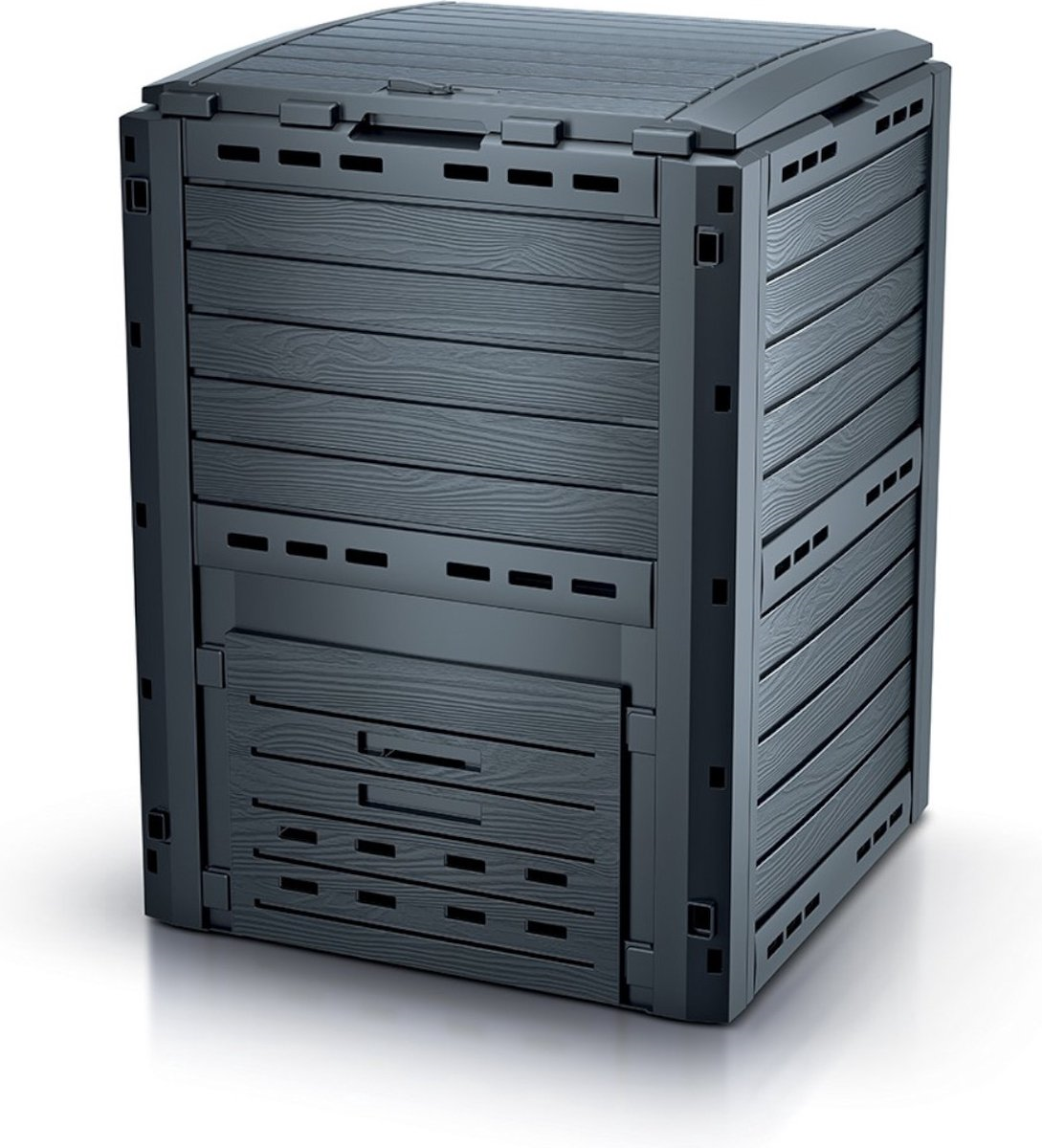 Prosperplast Compogreen Woody Compost Bin - Anthracite - 280 Liter