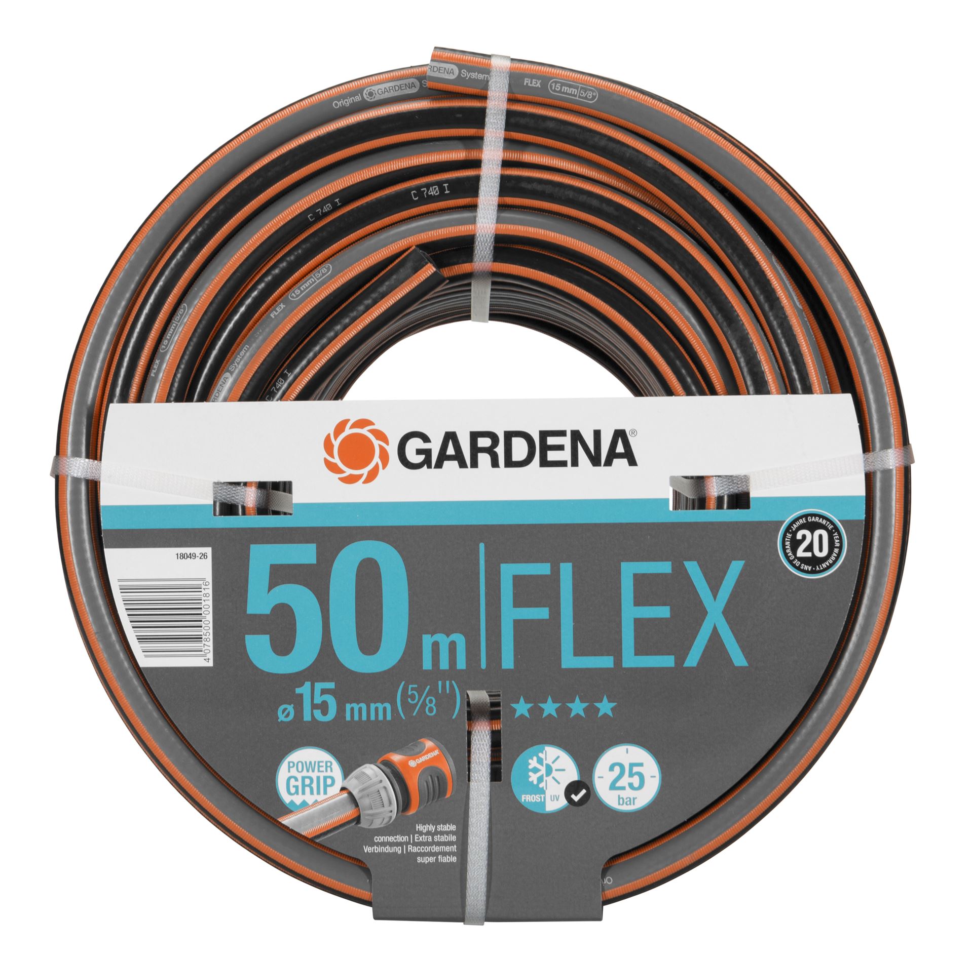 Gardena Comfort flex hose 50 meters