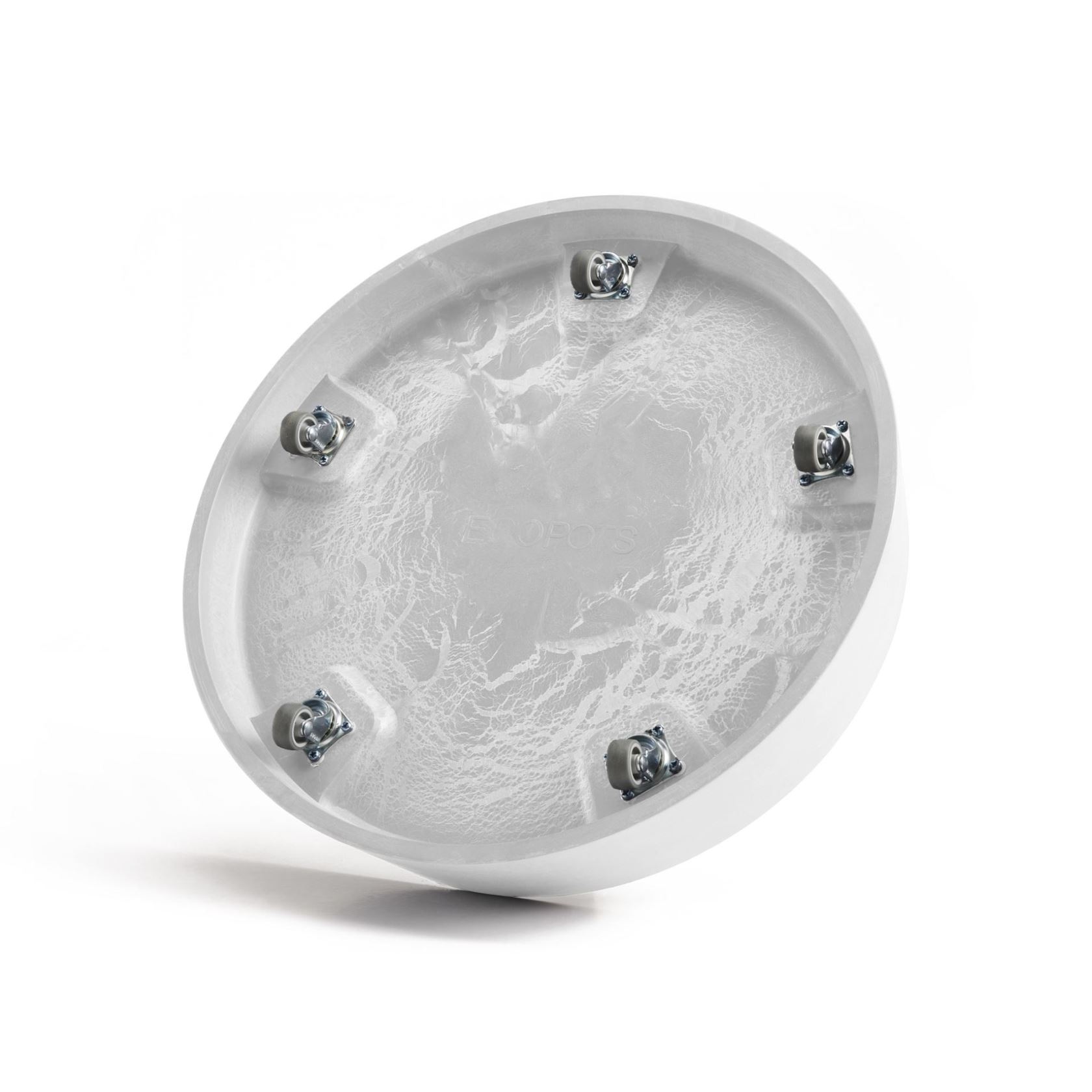 ecopots-onderschotel-rond-met-wielen-Oslo-Pure-White-41-cm-H9-5-cm