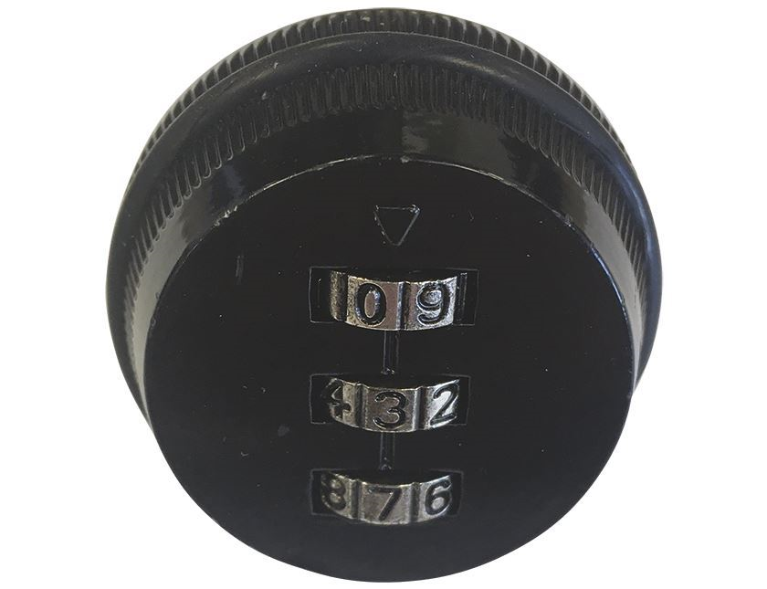 Famiflora package mailbox BLOC with combination lock - matte black - 105 x 39 x 27 cm - top quality!