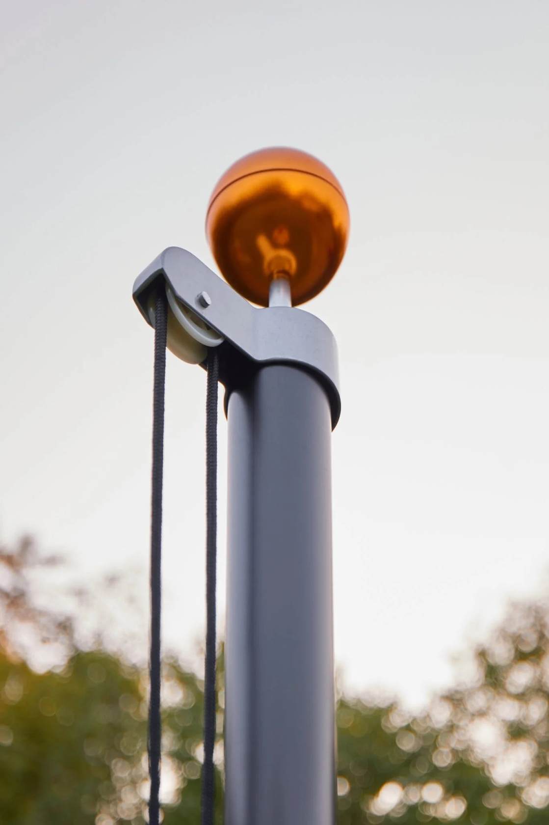 Fairybell Deelbare Vlaggenmast 8 meter - Zwart - Outdoor Vlaggenmast - Deelbaar & Stevig