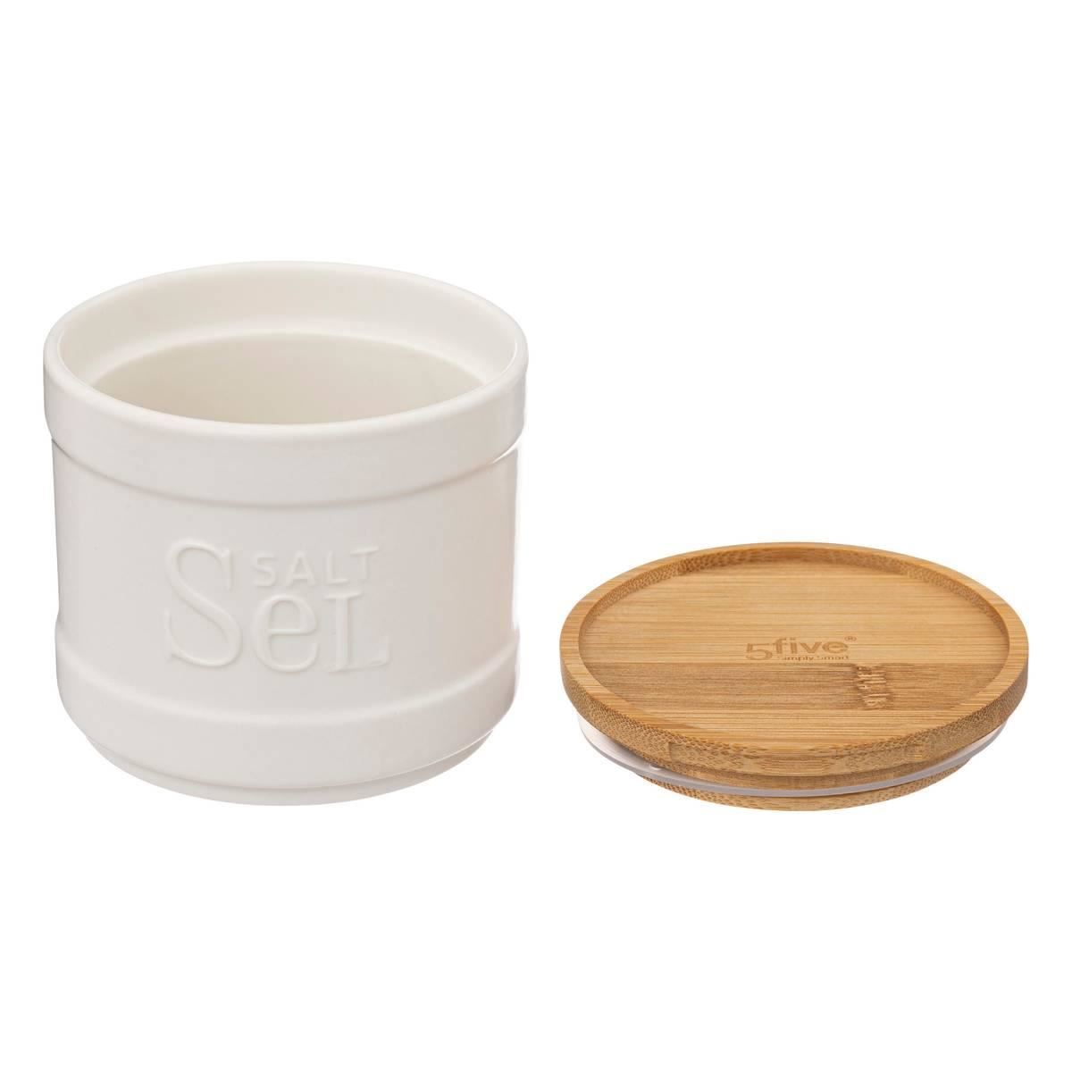 Natureo-zoutpot-van-keramiek-met-bamboe-deksel-wit-