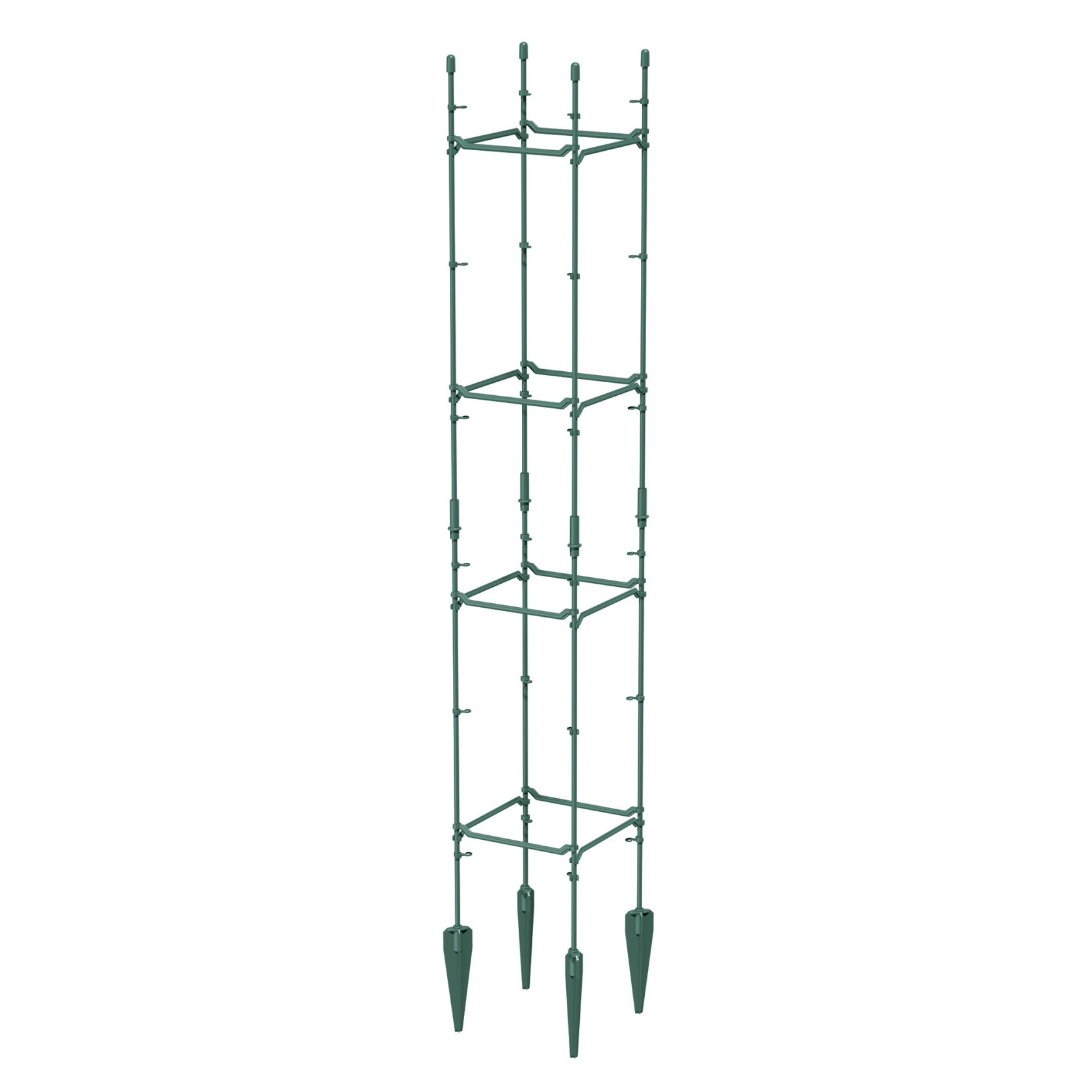 Prosperplast Floo Plant Support - Forest Green - 76 cm - Set