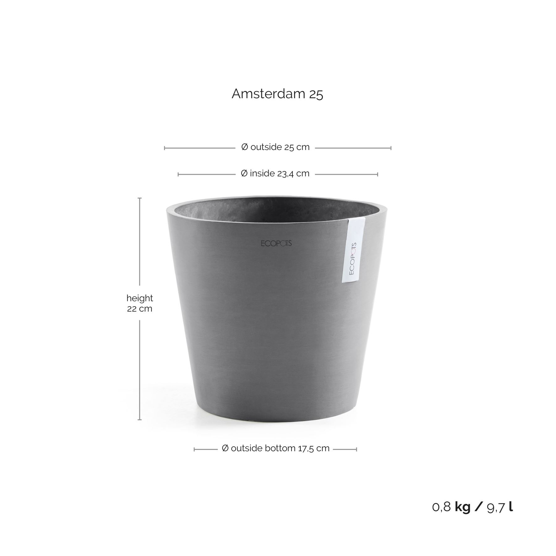 Ecopots-amsterdam-grey-25-cm-H24-5-cm