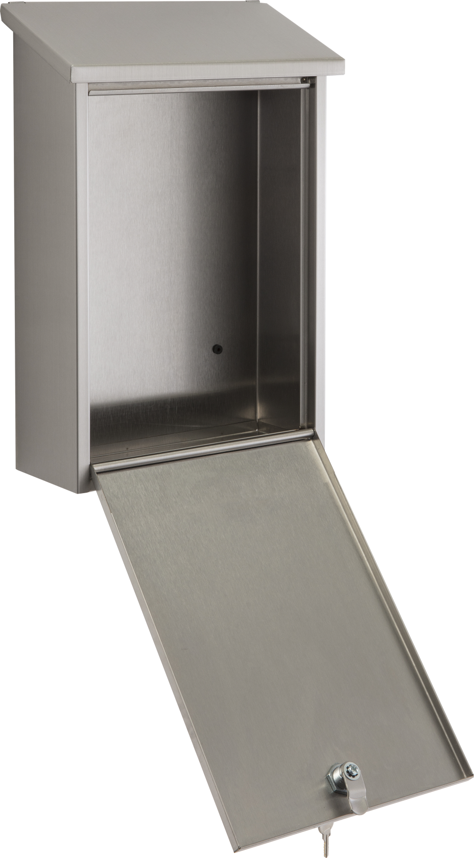 Practo Garden dallas inox - Brievenbus in inox - 10x25x40cm