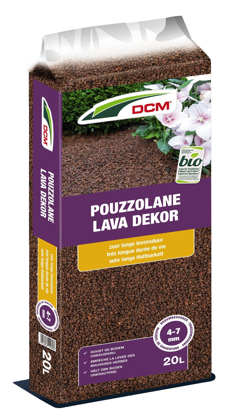 DCM Lavakorrel Pouzzolane Lava Dekor – 20L – Bio