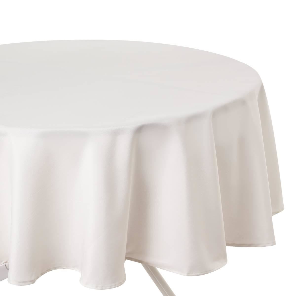 Tafelkleed-Lallie-D180cm-ivoor-wit-