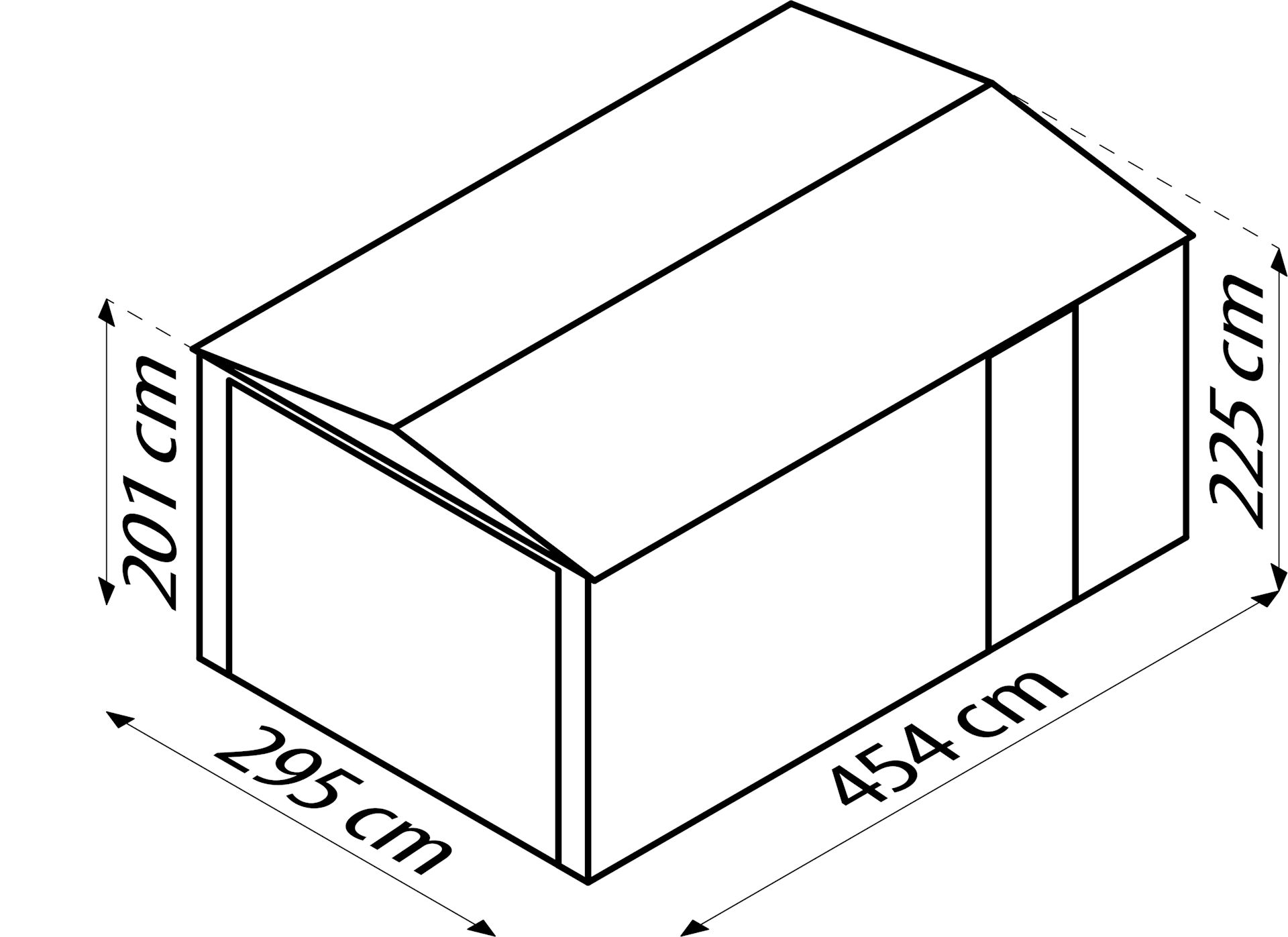 Tuinberging-Parker-1015-antraciet-Tuinberging-metaal-B295-2-x-L454-x-H224-6-cm