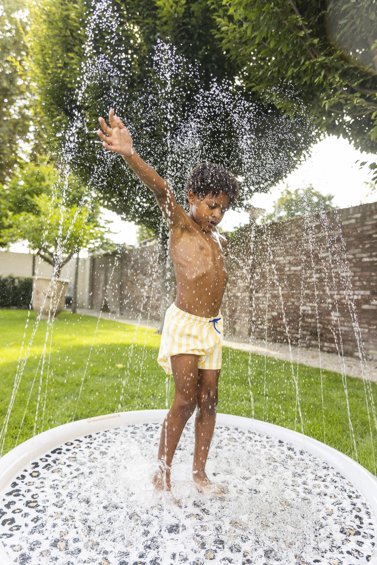 Sprinkler-mat-met-luipaarmotief