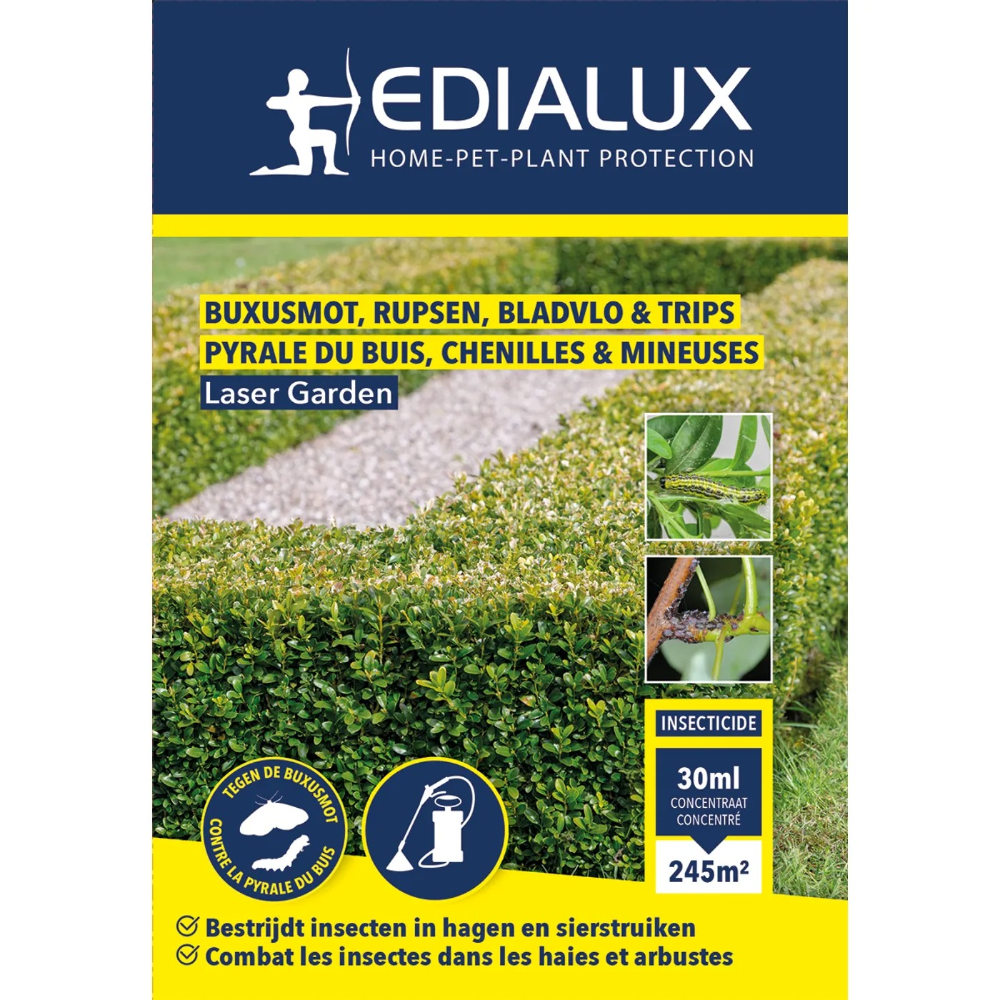 Edialux Laser Garden - 30ml - tegen buxusmot