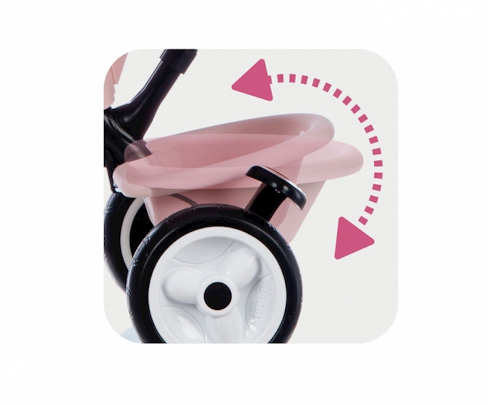 Smoby-Baby-driver-plus-driewieler-roze