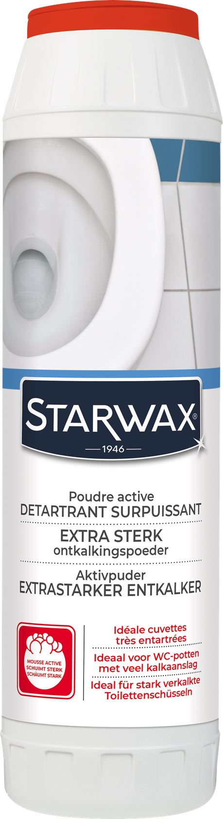Starwax super powerful toilet descaling powder - 1KG