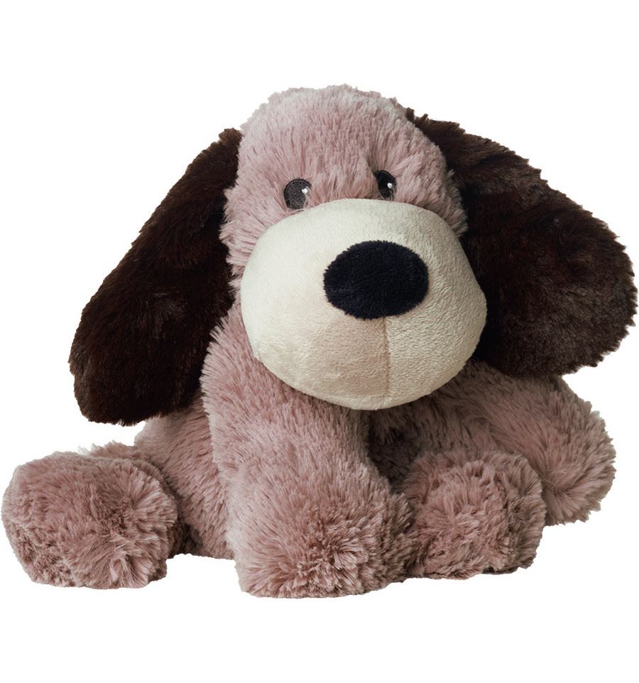Warmies-hond-bruin