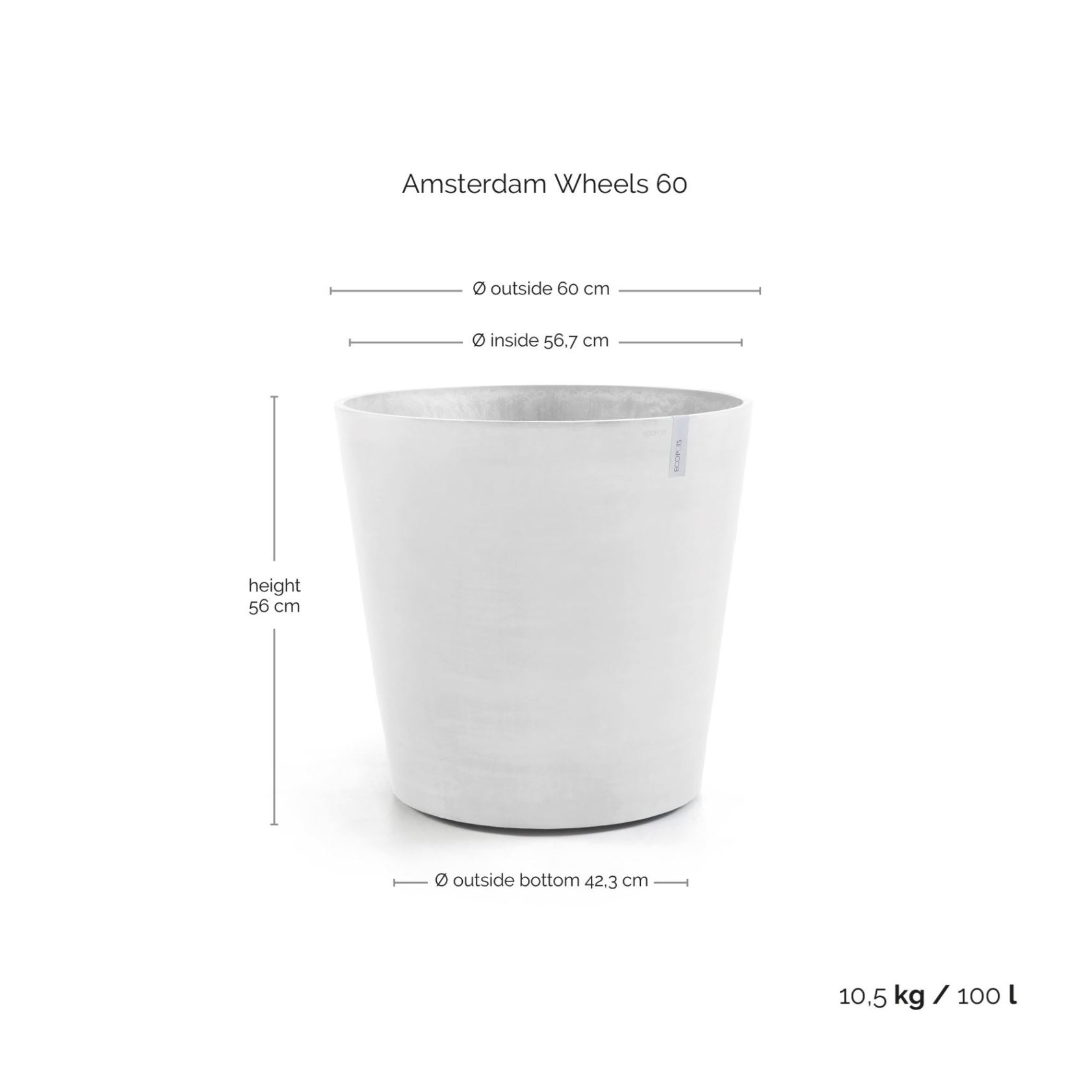 ecopots-Amsterdam-Wheels-Pure-White-60-cm-H56-cm