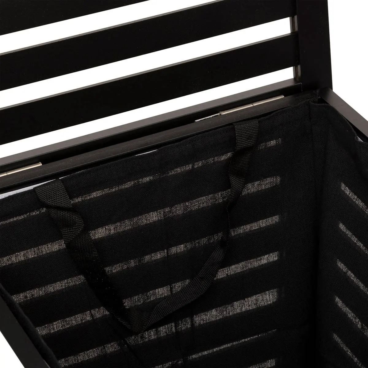 Wasmand-65L-zwart-hout