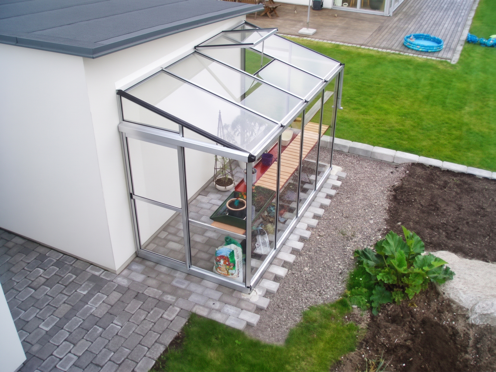 Filclair Culti-Luxx muurserre - 1,50 x 3,00m - Aluminium