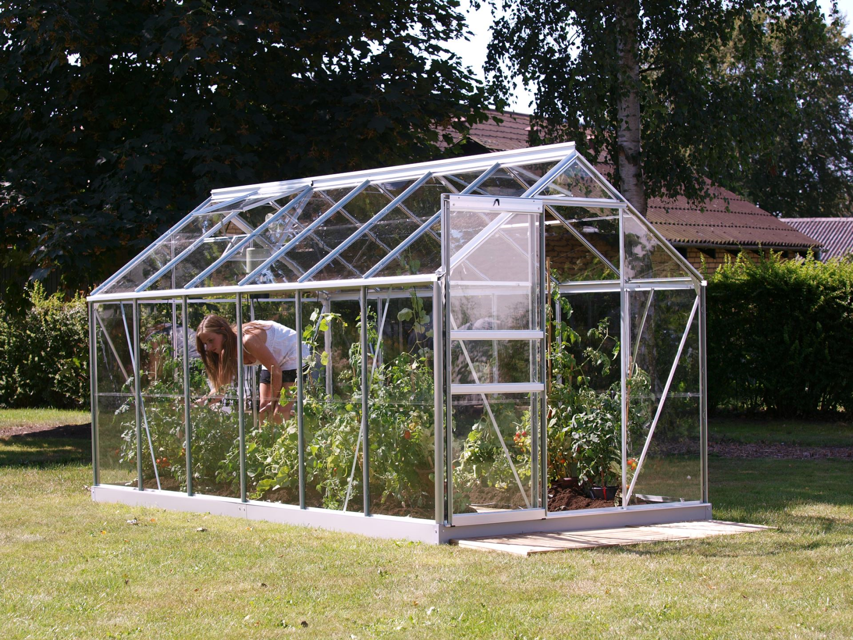 Vitavia Venus Serre 7,5m² tuinbouwglas - met fundering