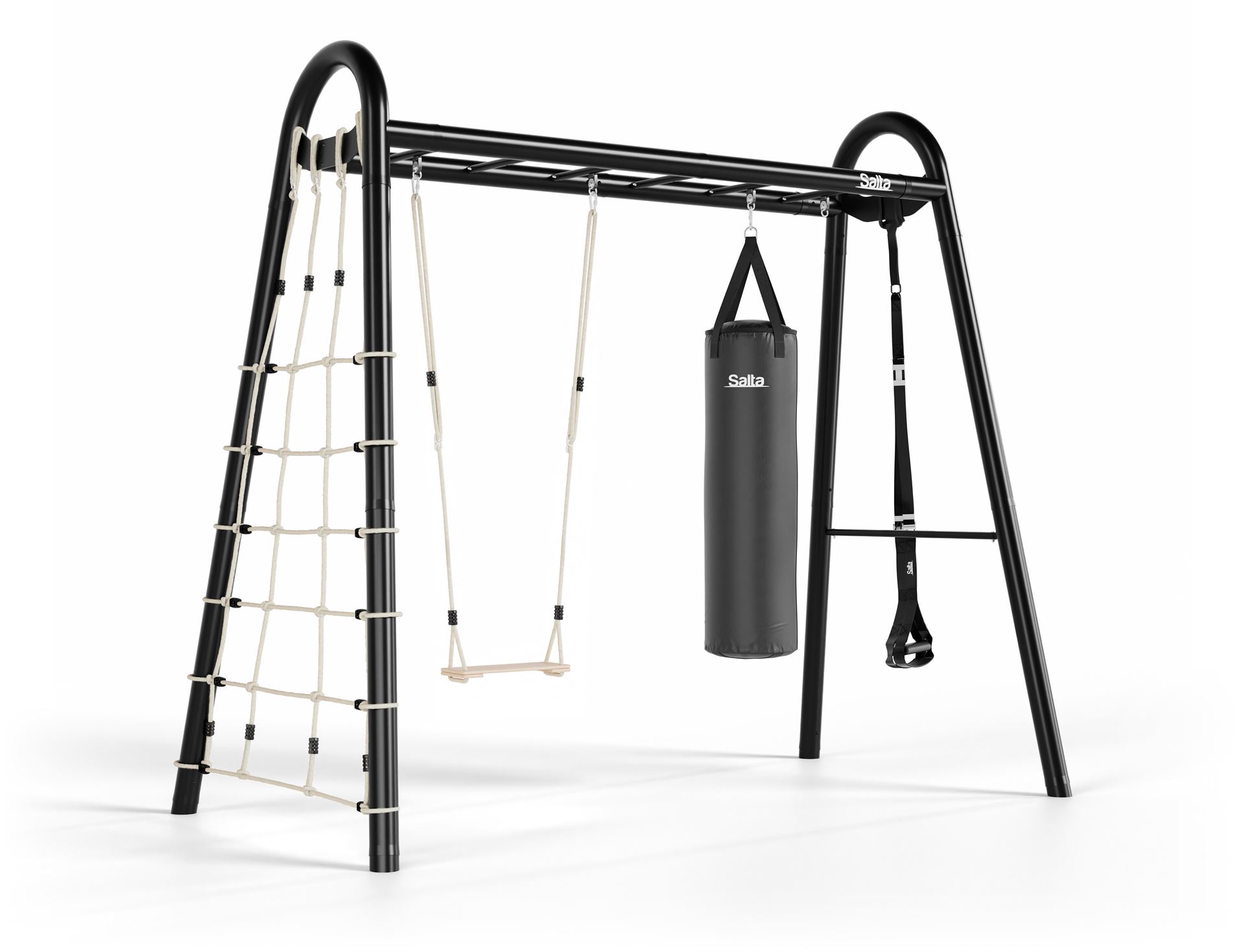Salta-Playfit-Monkeybar-L-Set-2-260-x150-x-245-Incl-climbing-rope-swing-suspension-bands