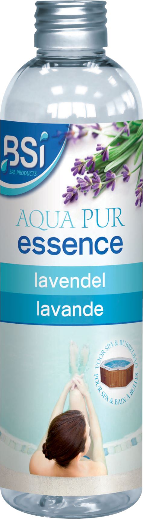 BSI Aqua Pur Essence Lavande - Piscine - Essence de parfum pour votre spa ou bain moussant - 250ml