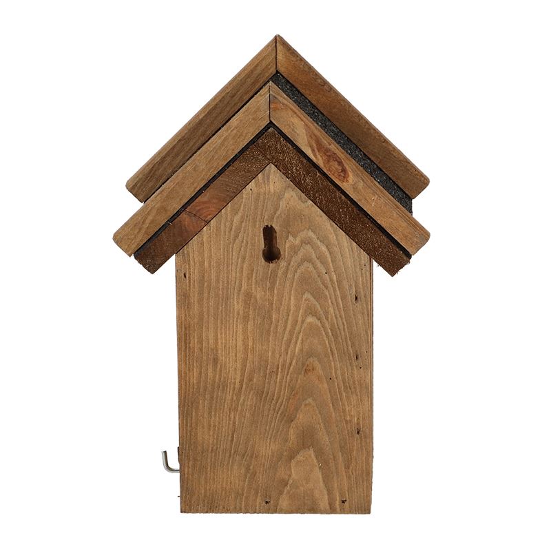 Esschert Design nesting box wren bitumen roof - LxWxH: 15,7x10,9x22,4cm Nestkast-winterkoning-bitumen-dak