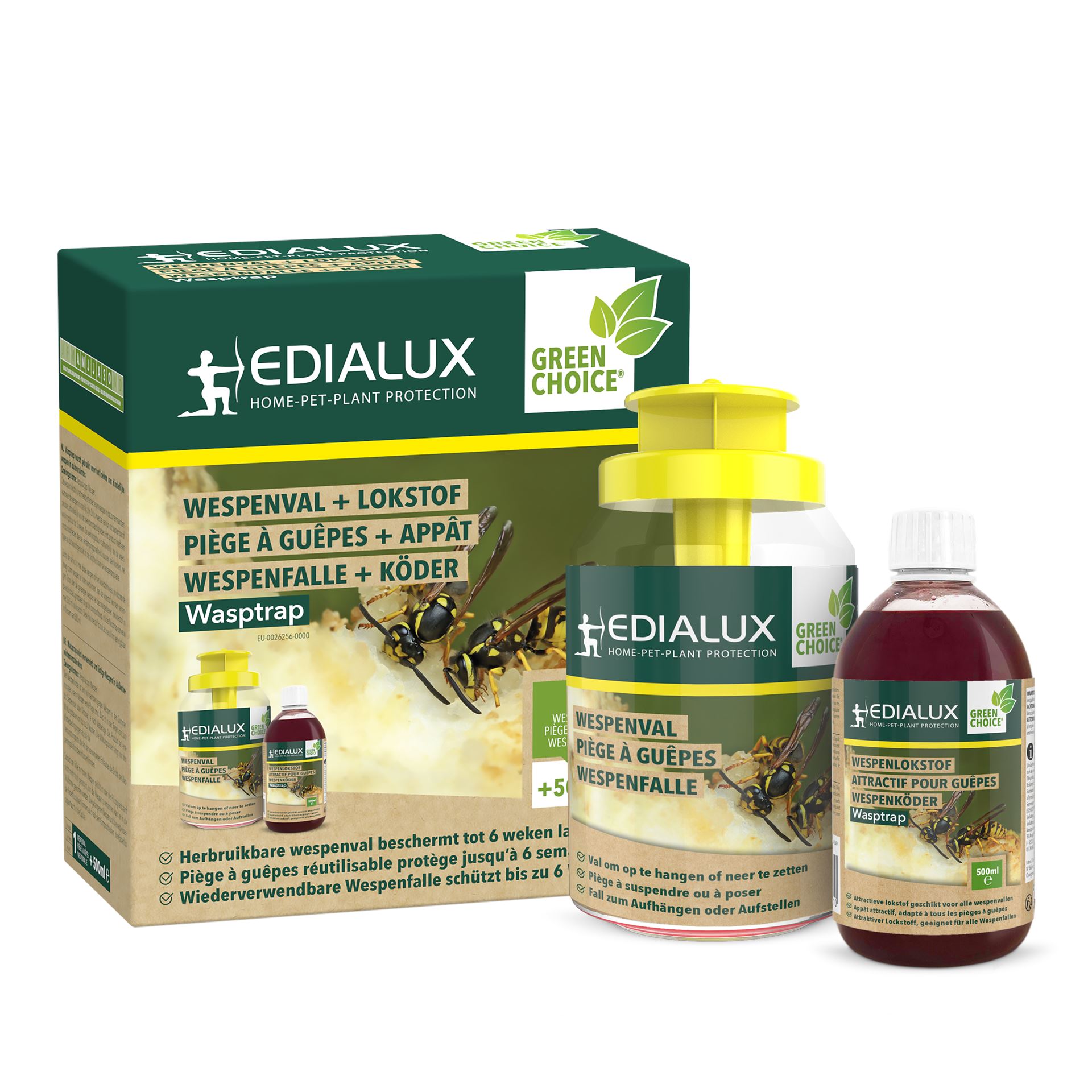 Wasptrap-Wespenval-Compleet