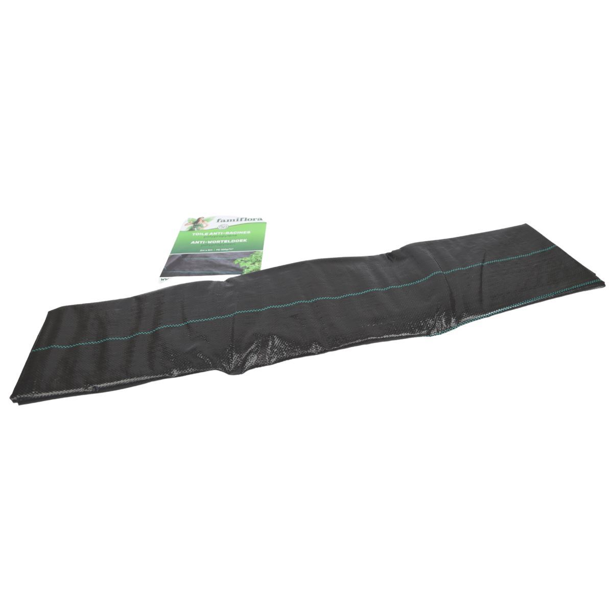 Famiflora anti-weed/anti-root fabric - 2x5M - 100g/m² dust density