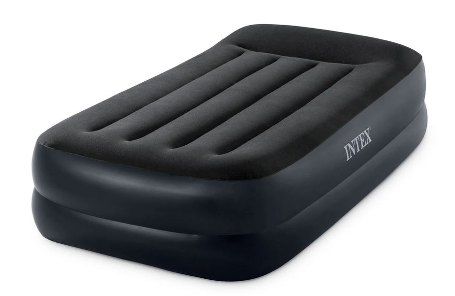 TWIN-PILLOW-REST-RAISED-AIRBED-WITH-FIBER-TECH-RP-w-220-240V-Internal-Pump-NEW