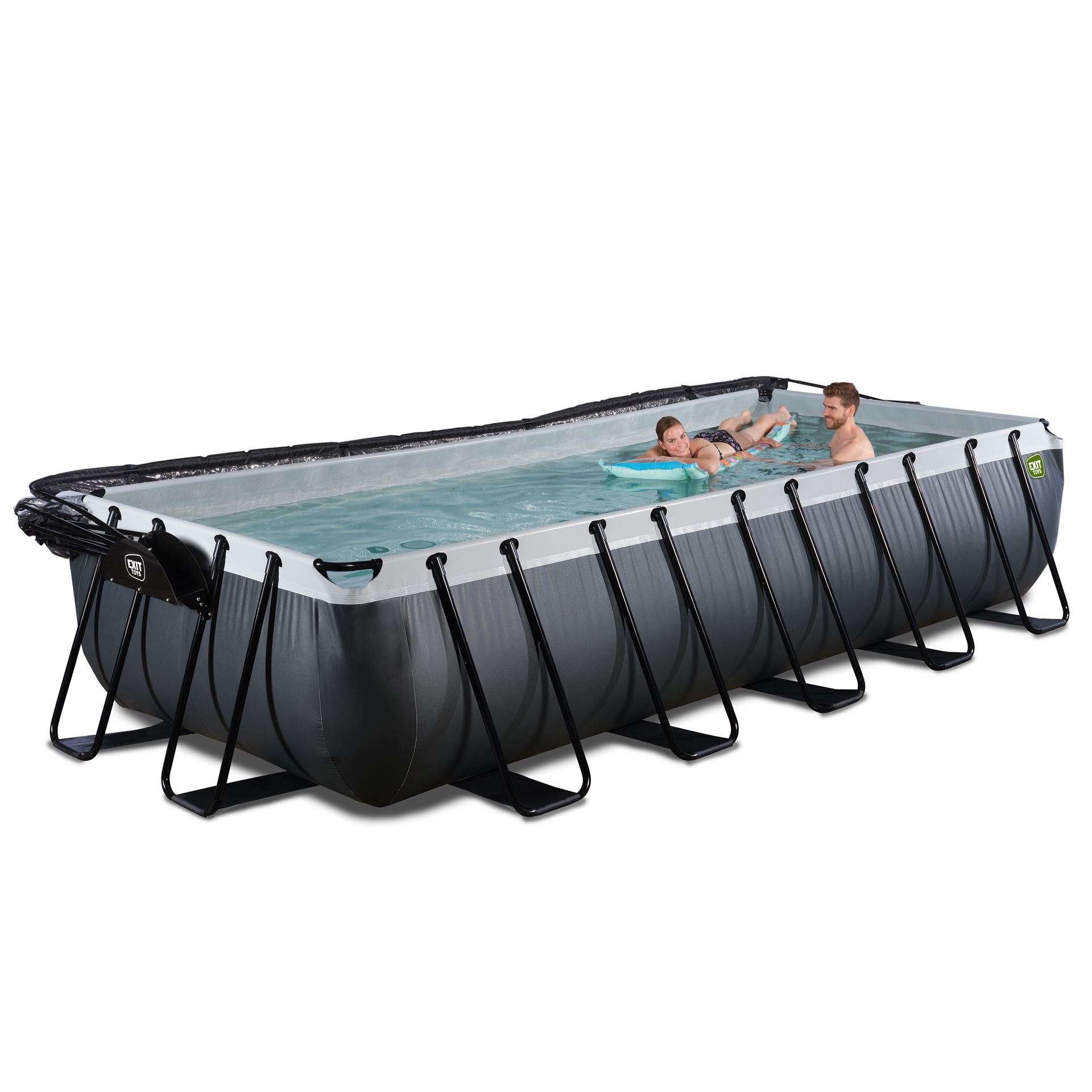 EXIT-Black-Leather-zwembad-540x250x100cm-met-zandfilterpomp-en-overkapping-en-warmtepomp-zwart