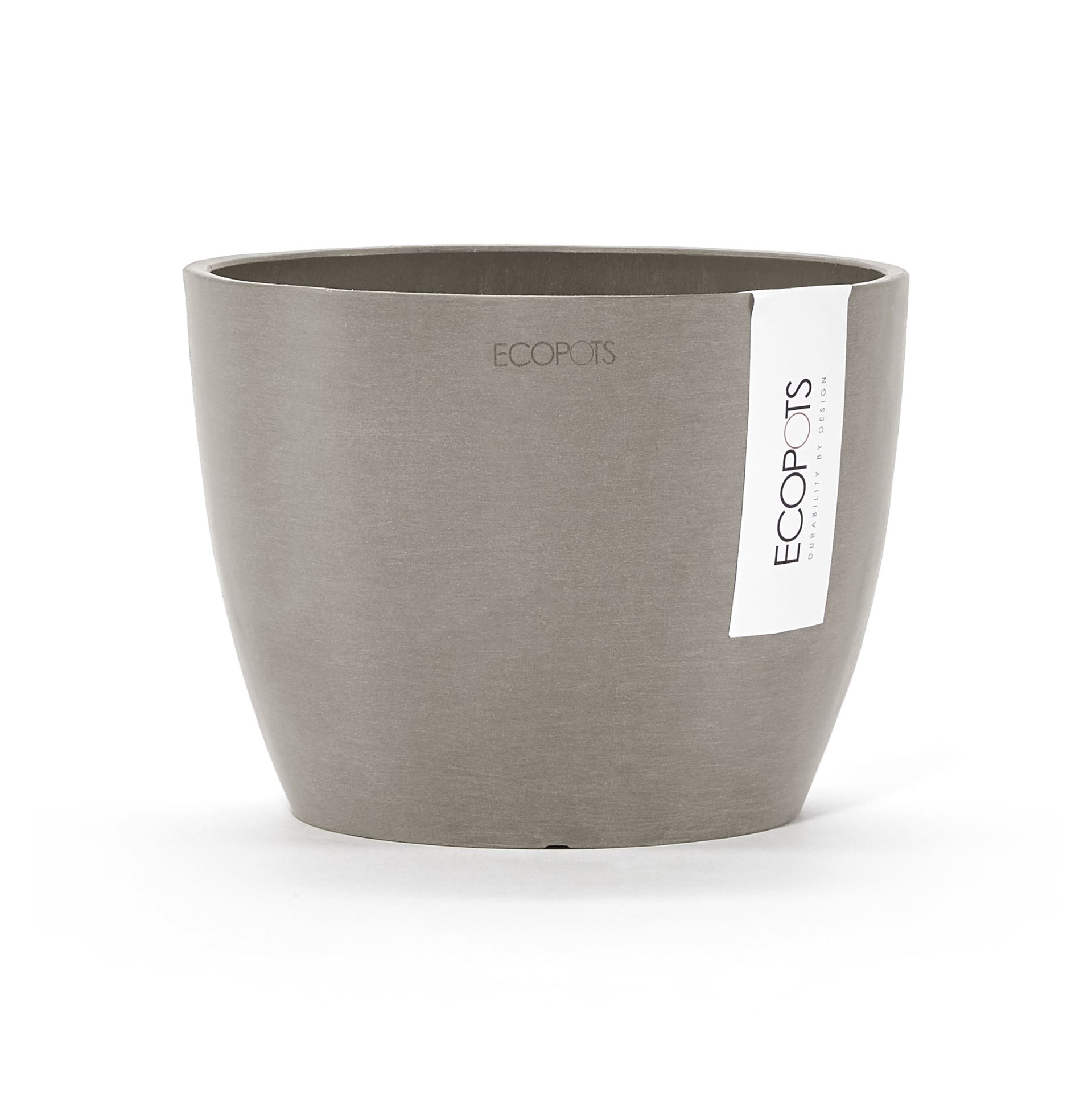 Ecopots-stockholm-mini-taupe-16-cm-H12-5-cm