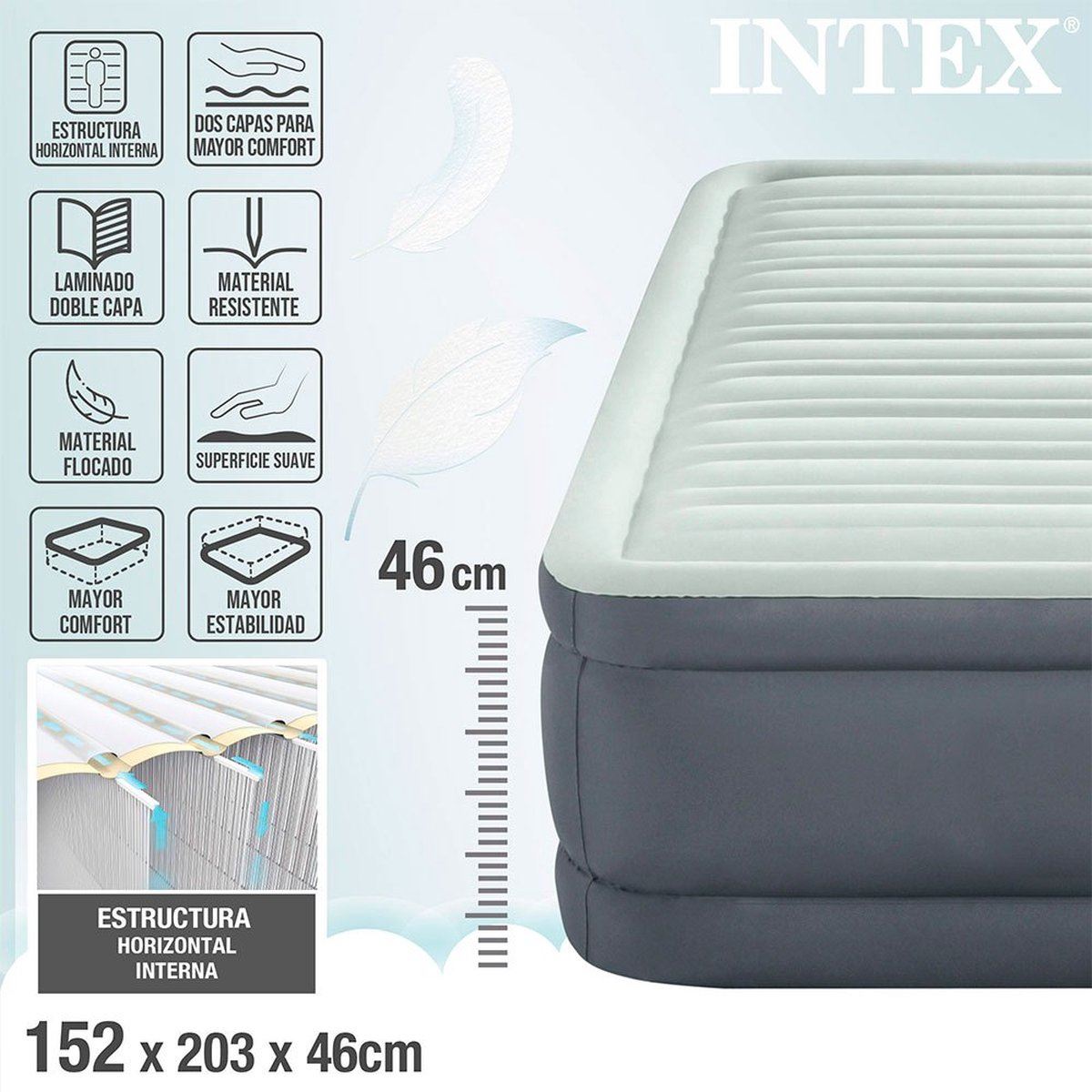 queen-premaire-i-elevated-airbed-with-fiber-tech-rp-w-220-240v-internal-pump-new