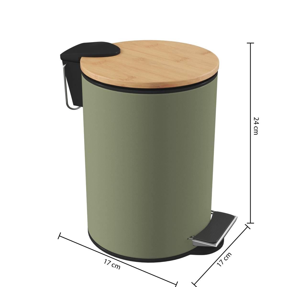 Prullenbak-Soft-3L-kaki
