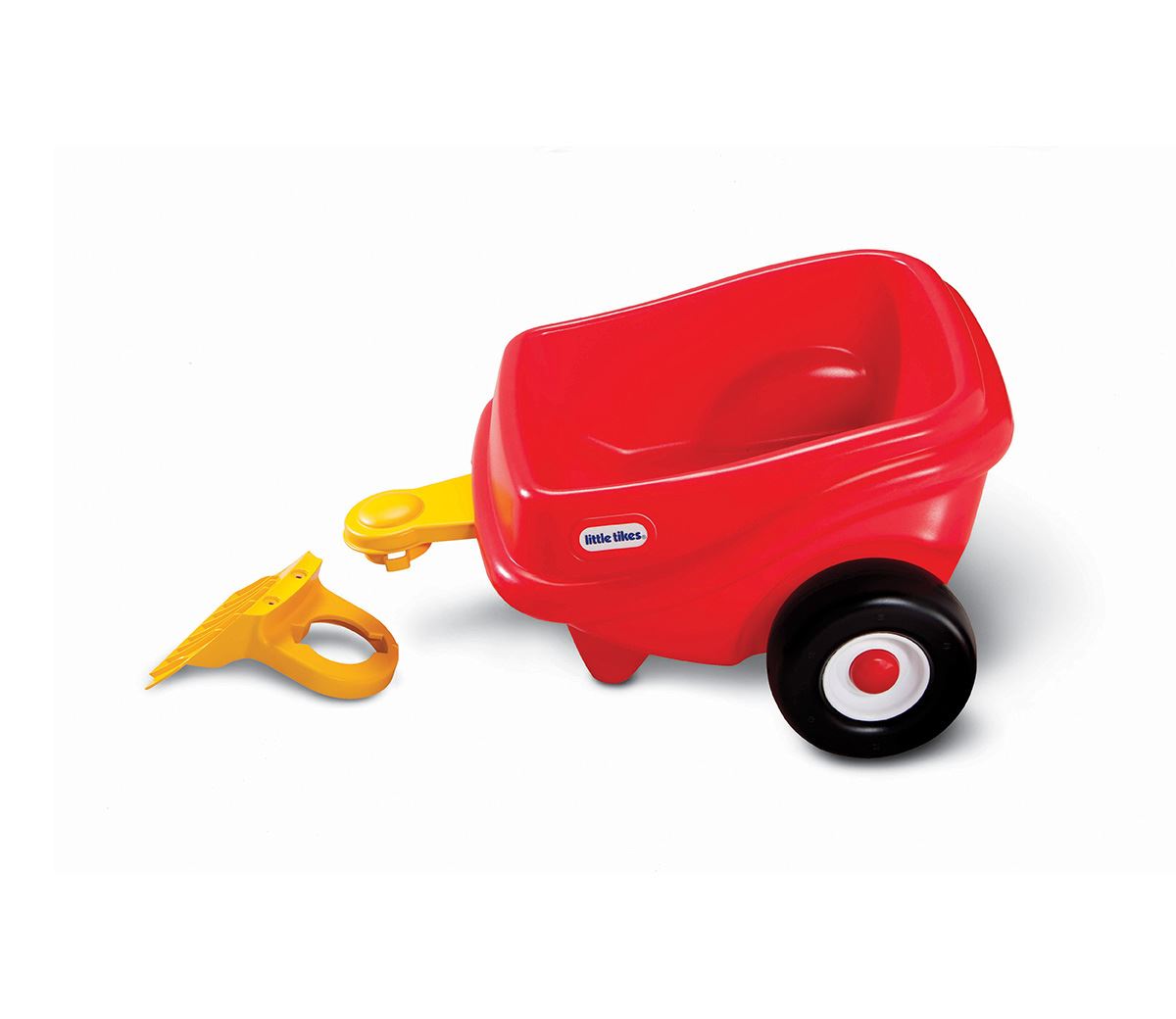 Little-Tikes-loopauto-aanhangwagen-Cozy-Coupe-rood-geel