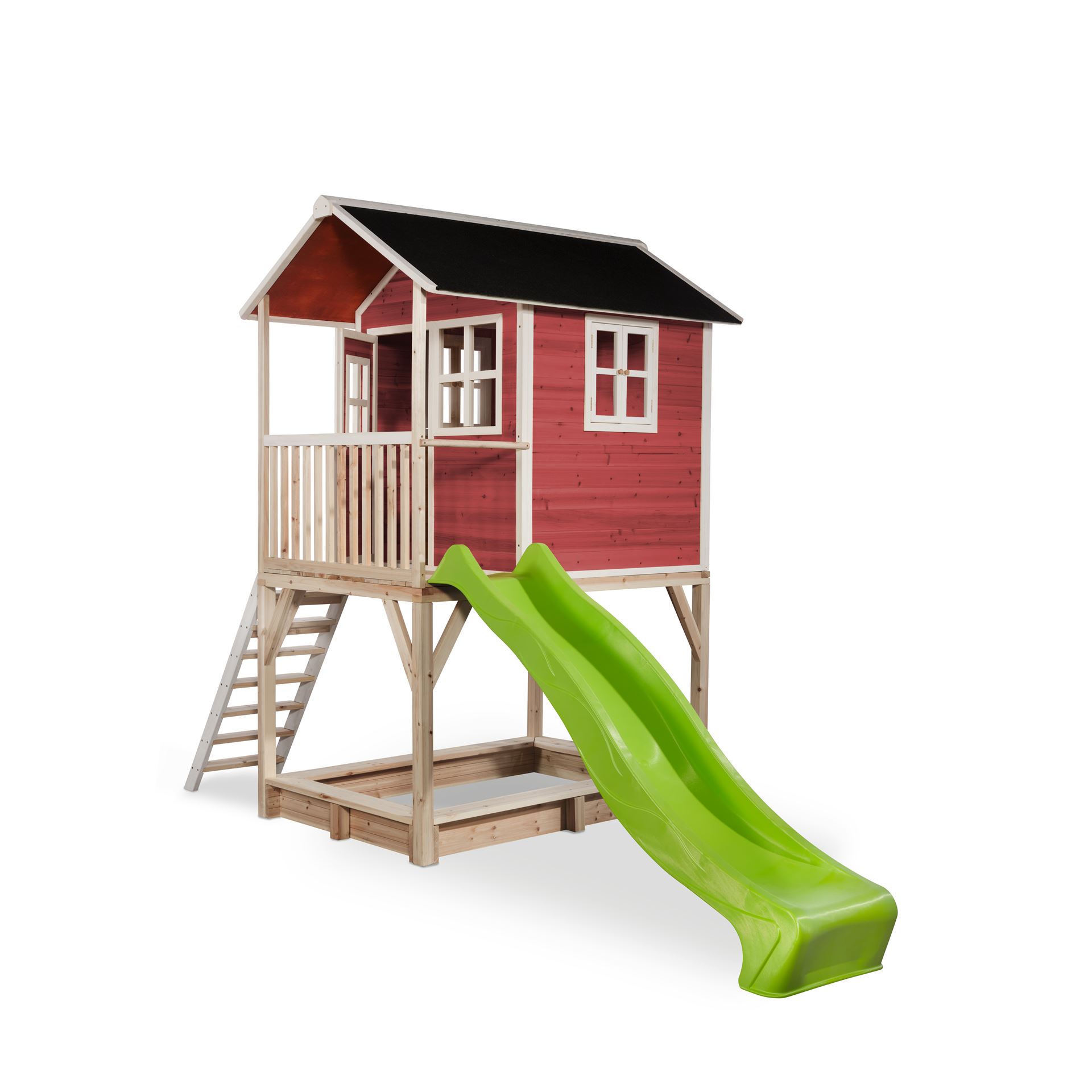 EXIT-Loft-700-houten-speelhuis-rood
