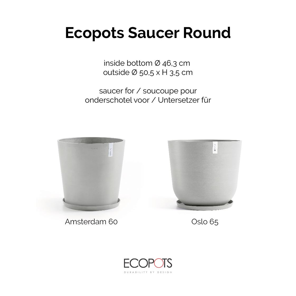 Ecopots-onderschotel-rond-white-grey-50-5-cm-H3-5-cm