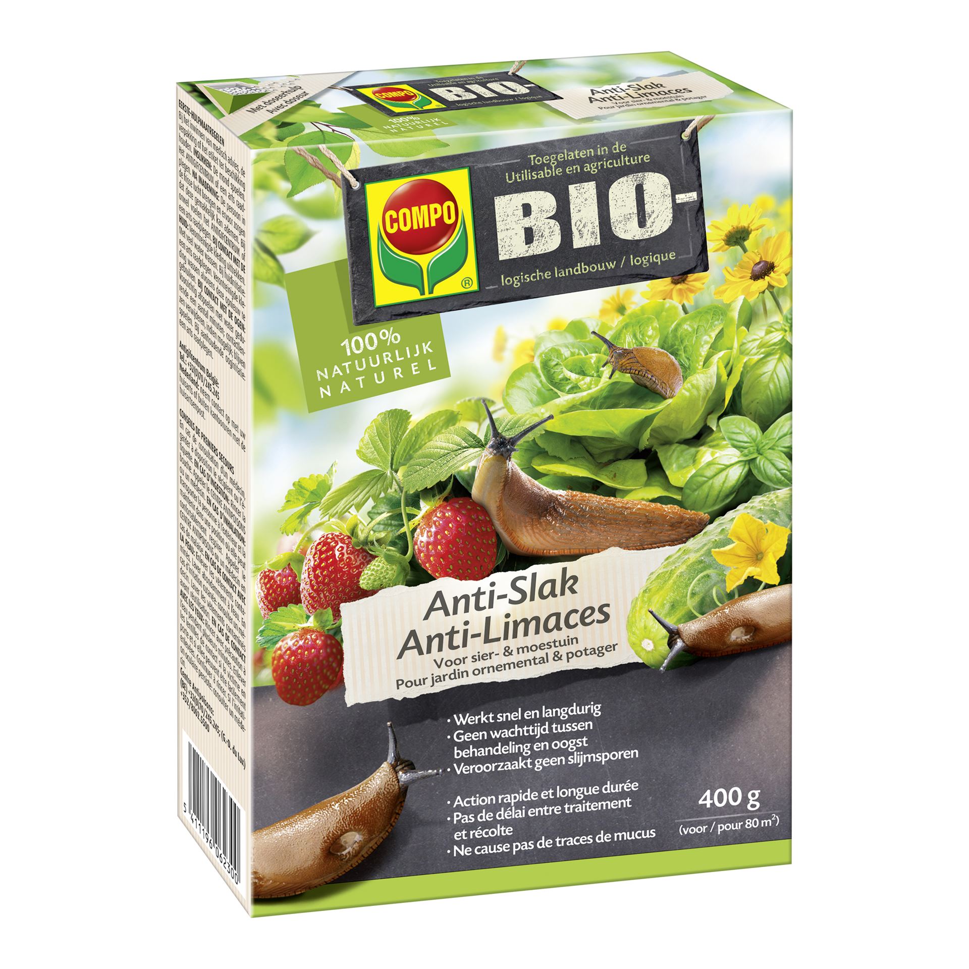 Compo-bio-anti-slak-400gr