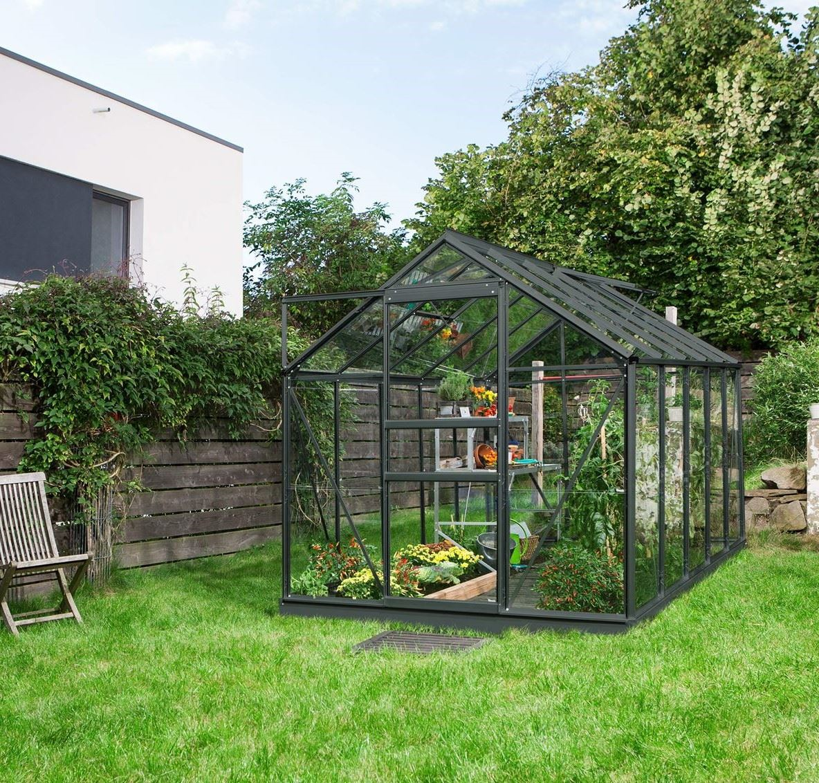 Vitavia Venus serre - 6,2m² - Zwart
