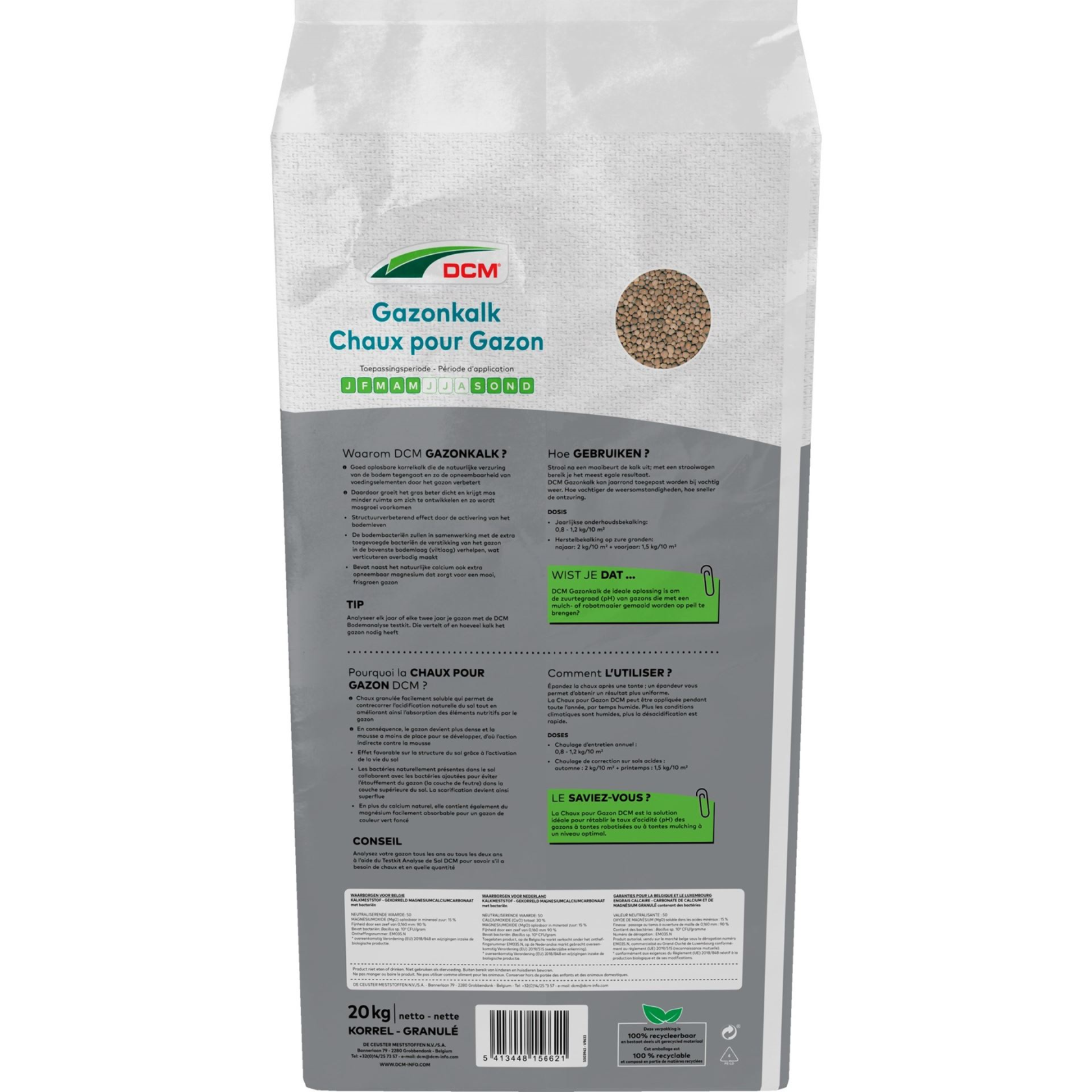 Hamann Mercatus Dolomitkalk 25 kg Dünger Hamann Mercatus Dolomitkalk 25 kg Dünger